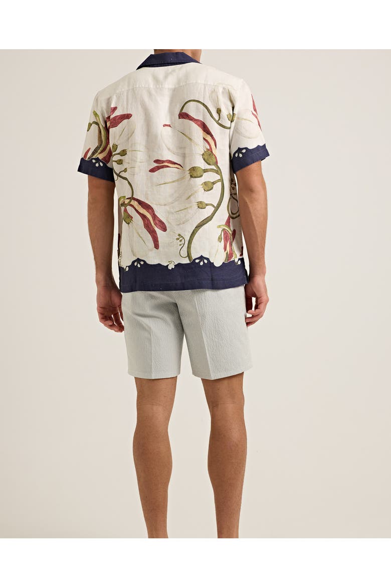 Norwich Seersucker Tailored-Fit Shorts, Alternate, color, WAVE BLUE/WHITE SAND STRIPE