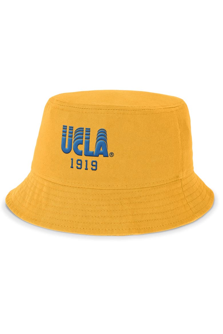 Men's Nike Gold UCLA Bruins Legacy Apex Bucket Hat, Main, color, Gold
