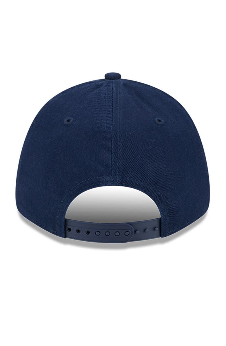 New Era Men's New Era Navy New England Patriots Outline 9FORTY Snapback Hat, Alternate, color, 