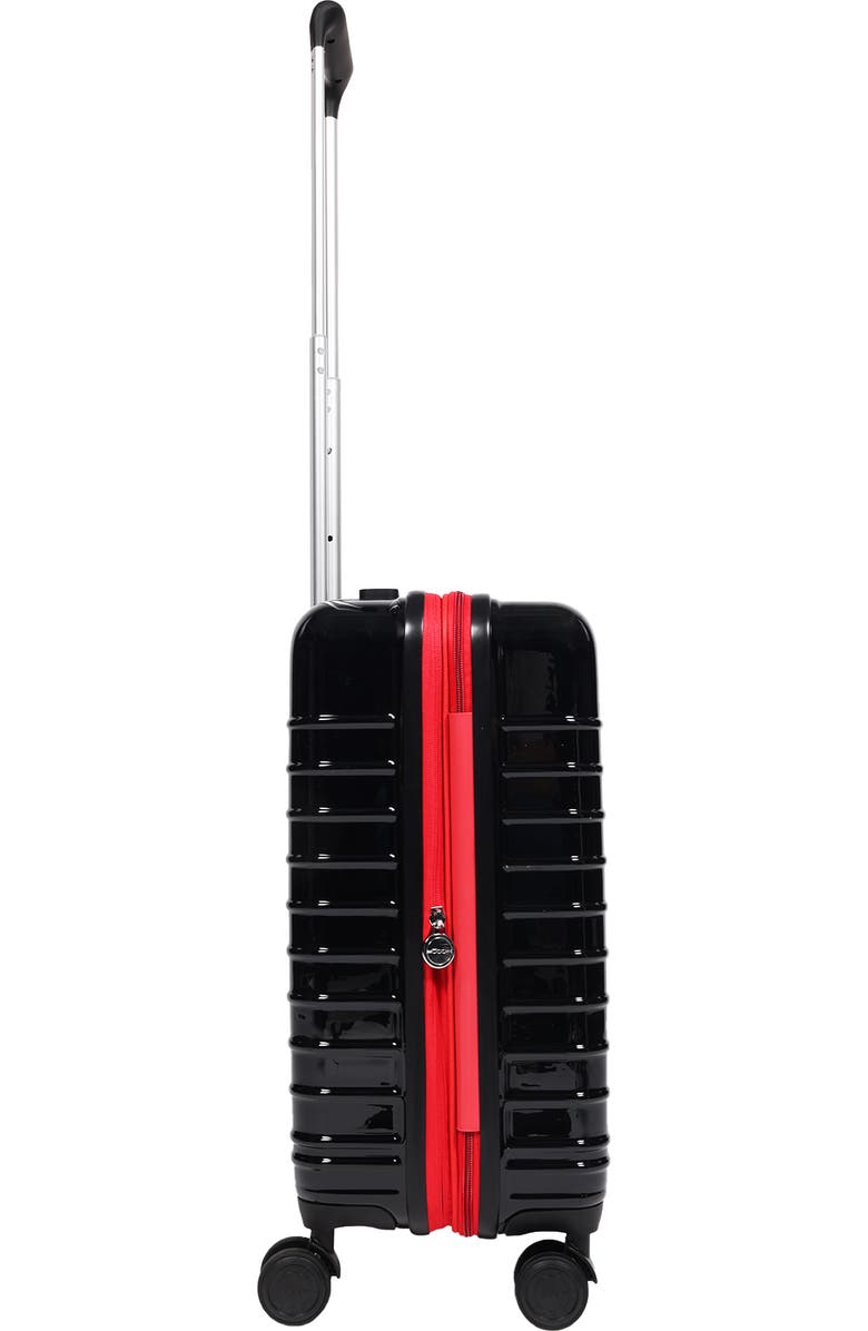 FUL / FIAT 22" Expandable Hardside Carry-On Spinner, Alternate, color, Black