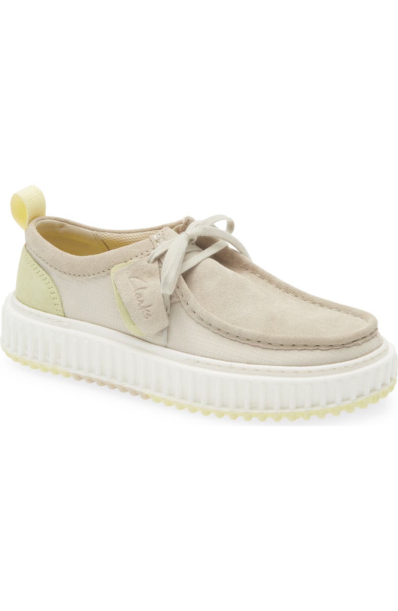 Clarks<sup>®</sup> <p>Torlite Lo Moc Toe Oxford (Men)</p>, Main, color, Ecru Combi