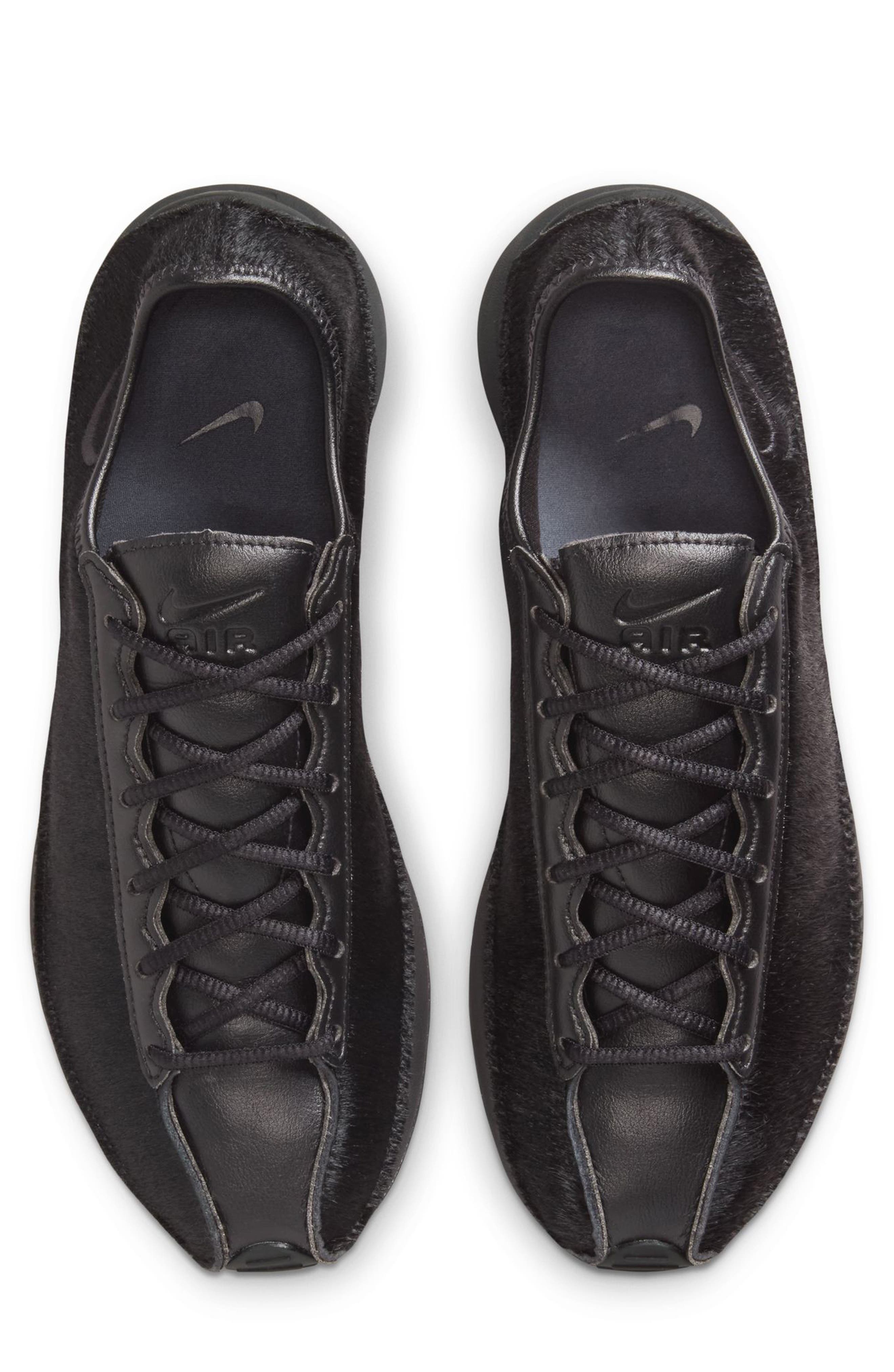 Nike Air Superfly Genuine Calf Hair Sneaker, Alternate, color, Black/ Off Noir/ Photon Dust