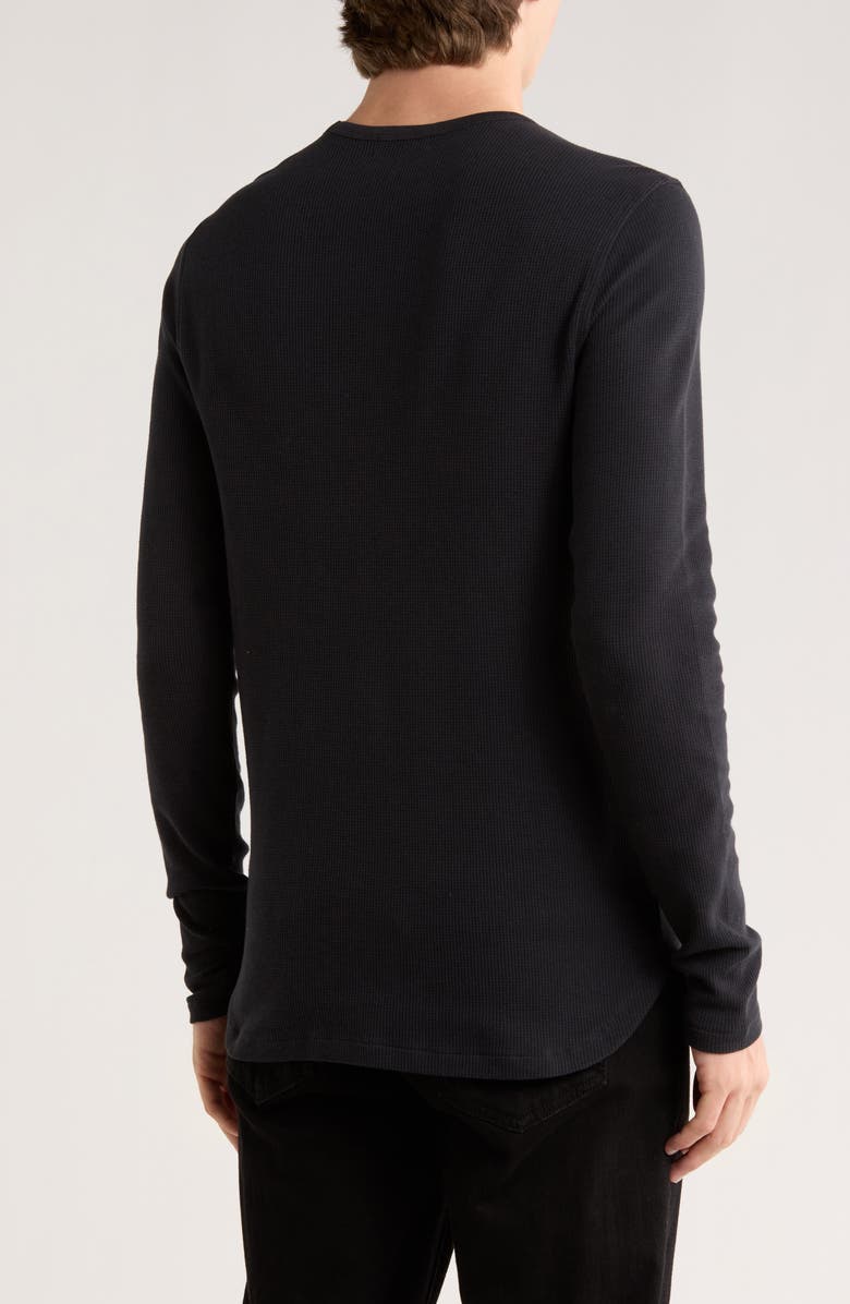 Junk Food Cardinals Long Sleeve Thermal Graphic T-Shirt, Alternate, color, True Black