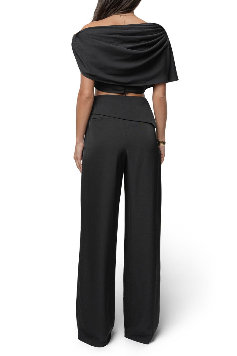 Executive High Waist Pants, Alternate, color, BLACK
