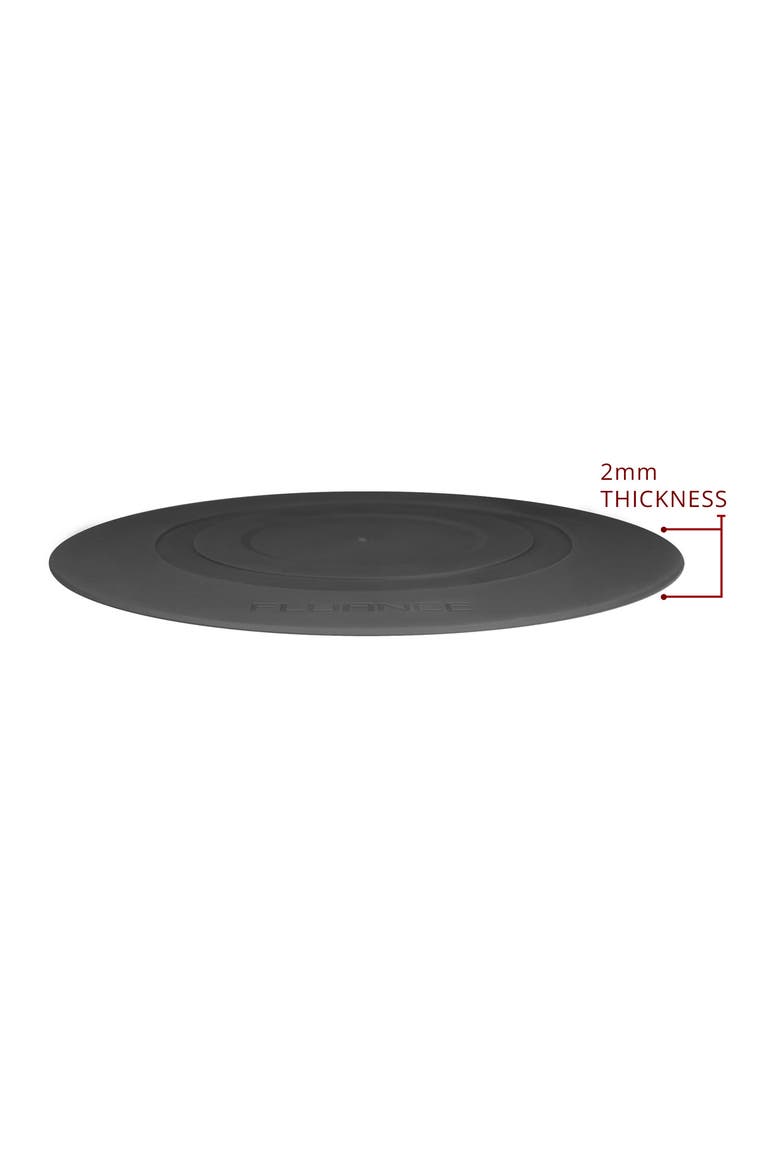 Turntable Platter Mat (Rubber Black) - Audiophile Grade, Alternate, color, Black