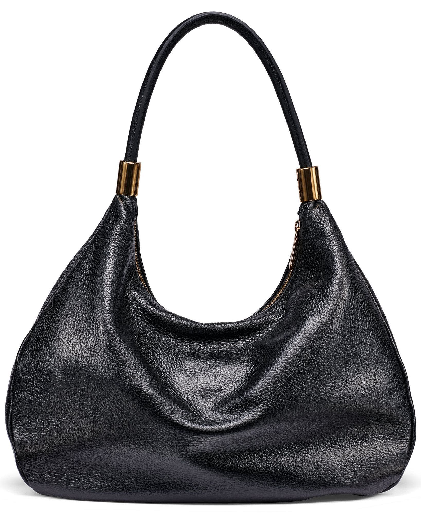 Maelynn Hobo Bag, Alternate, color, Black/Gold