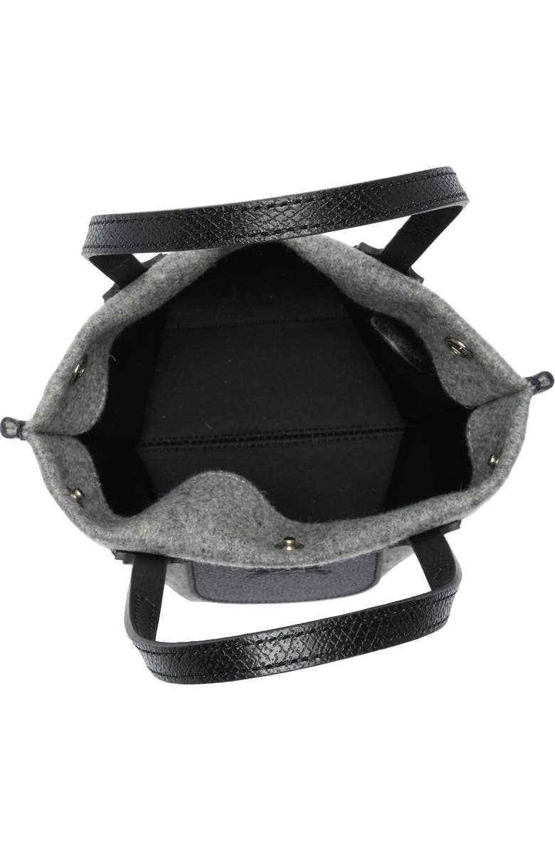 Longchamp Essential Wool Flannel Open Tote Bag, Alternate, color,