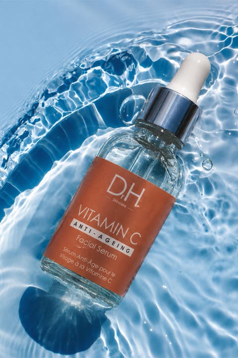 Anti-Ageing Vitamin C Facial Serum 30ml for Acne & Blemishes, Large Pores