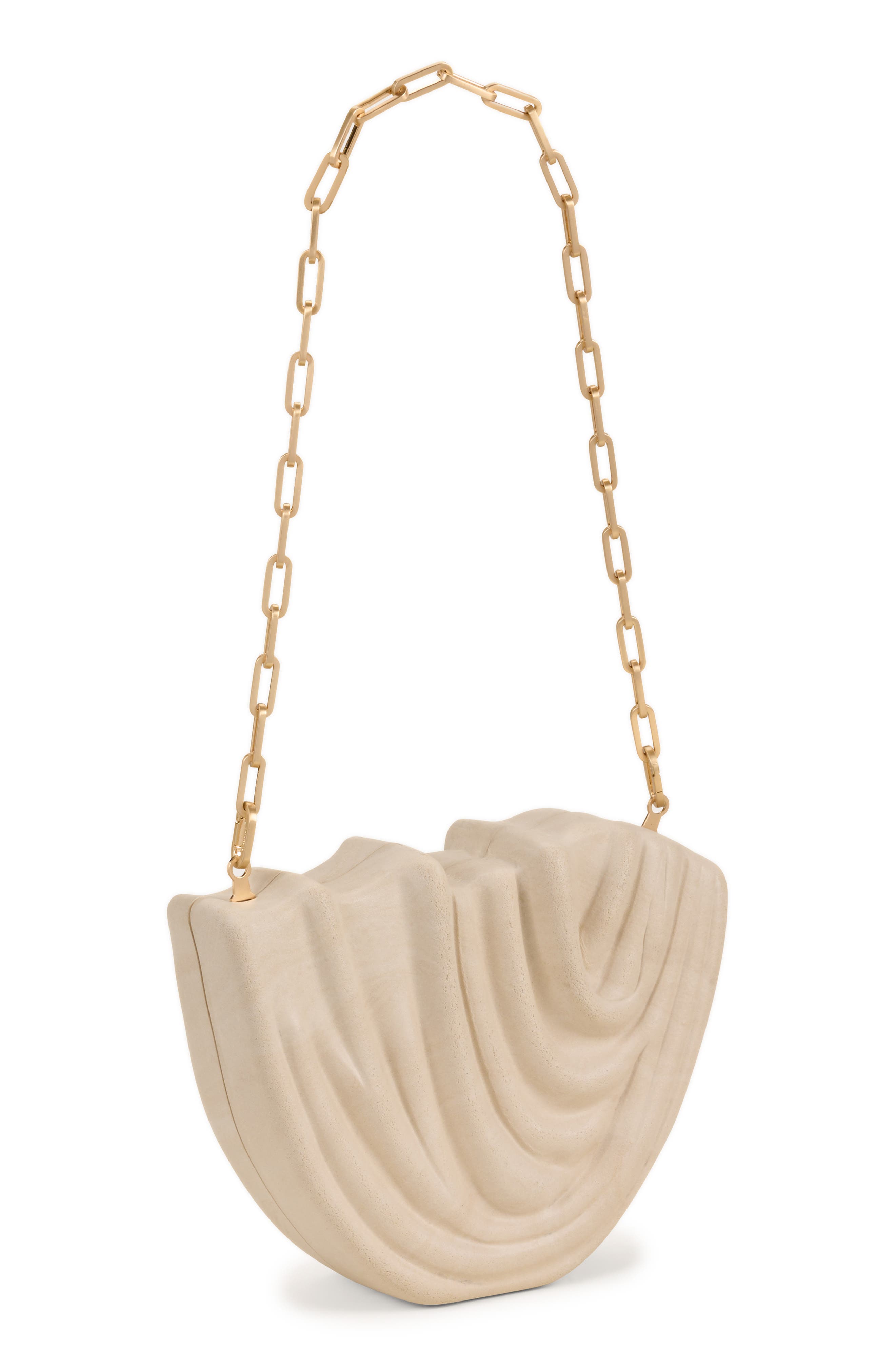 Cult Gaia Sculpted Clutch, Alternate, color, 
