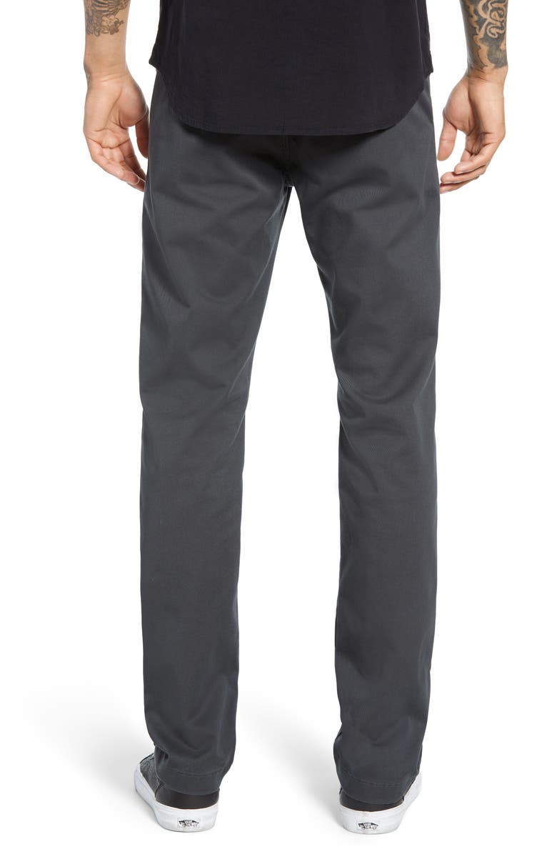 Vans Authentic Slim Fit Stretch Chinos, Alternate, color,