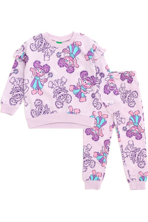 Abby Cadabby Girls' 2-piece Sweatshirt And Joggers Set