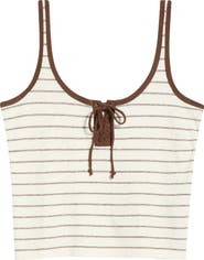 Marine Layer Laci Stripe Hemp & Cotton Tank