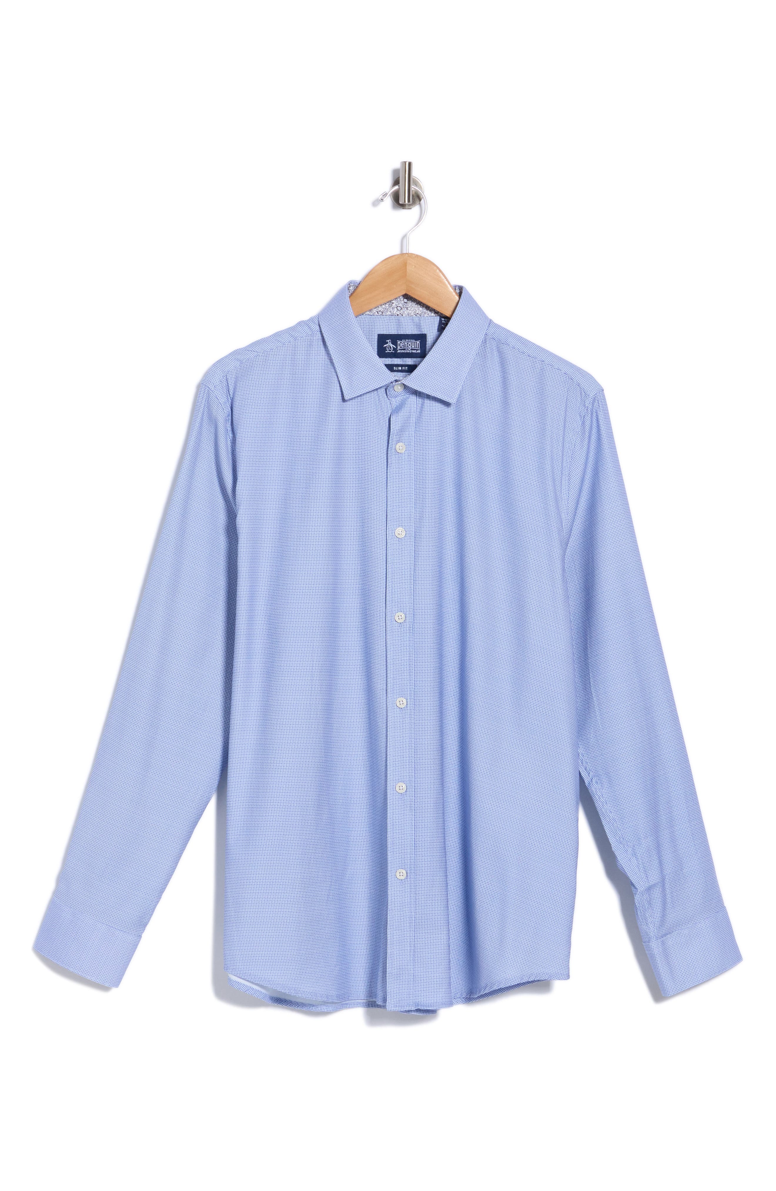 Textured Pique Print Shirt