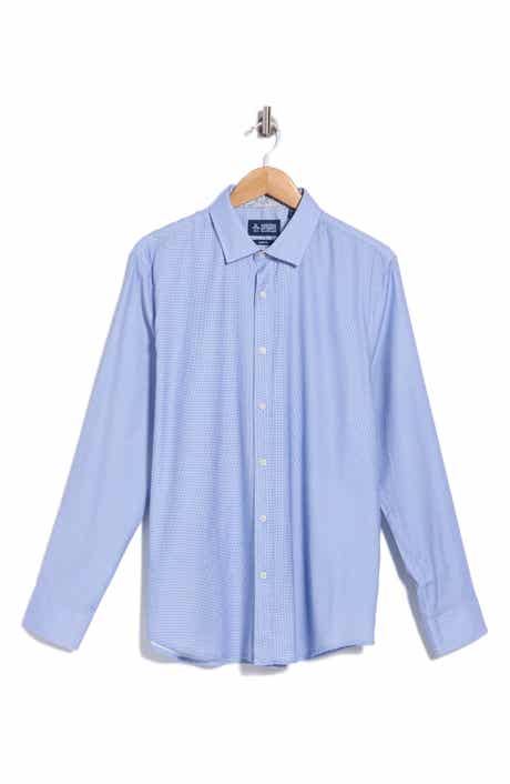 Textured Pique Print Shirt