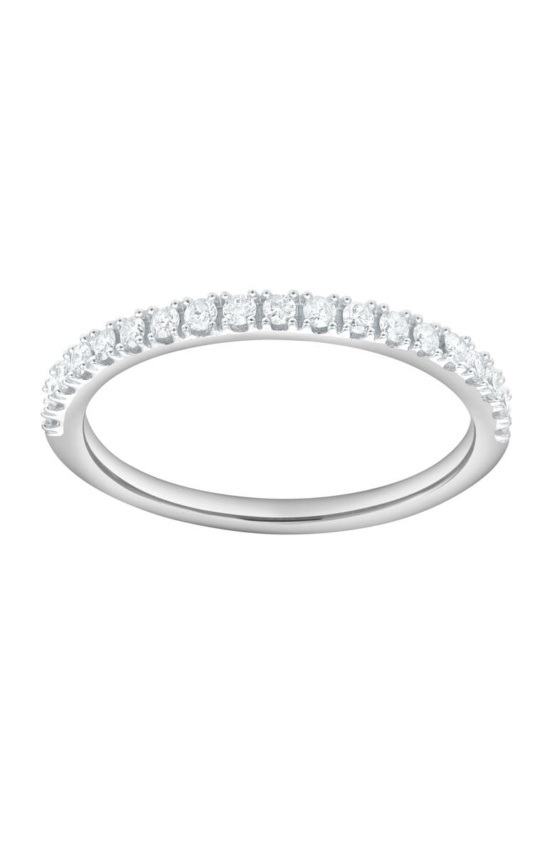 LuvMyJewelry Lunessa 14K Diamond  Band - 0.20 ct, Main, color, 14K White Gold