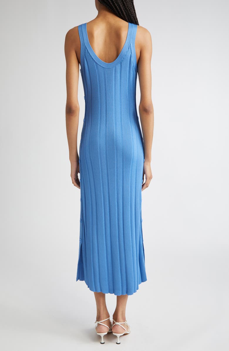 Proenza Schouler Ellis Rib Knit Dress, Alternate, color, Blue