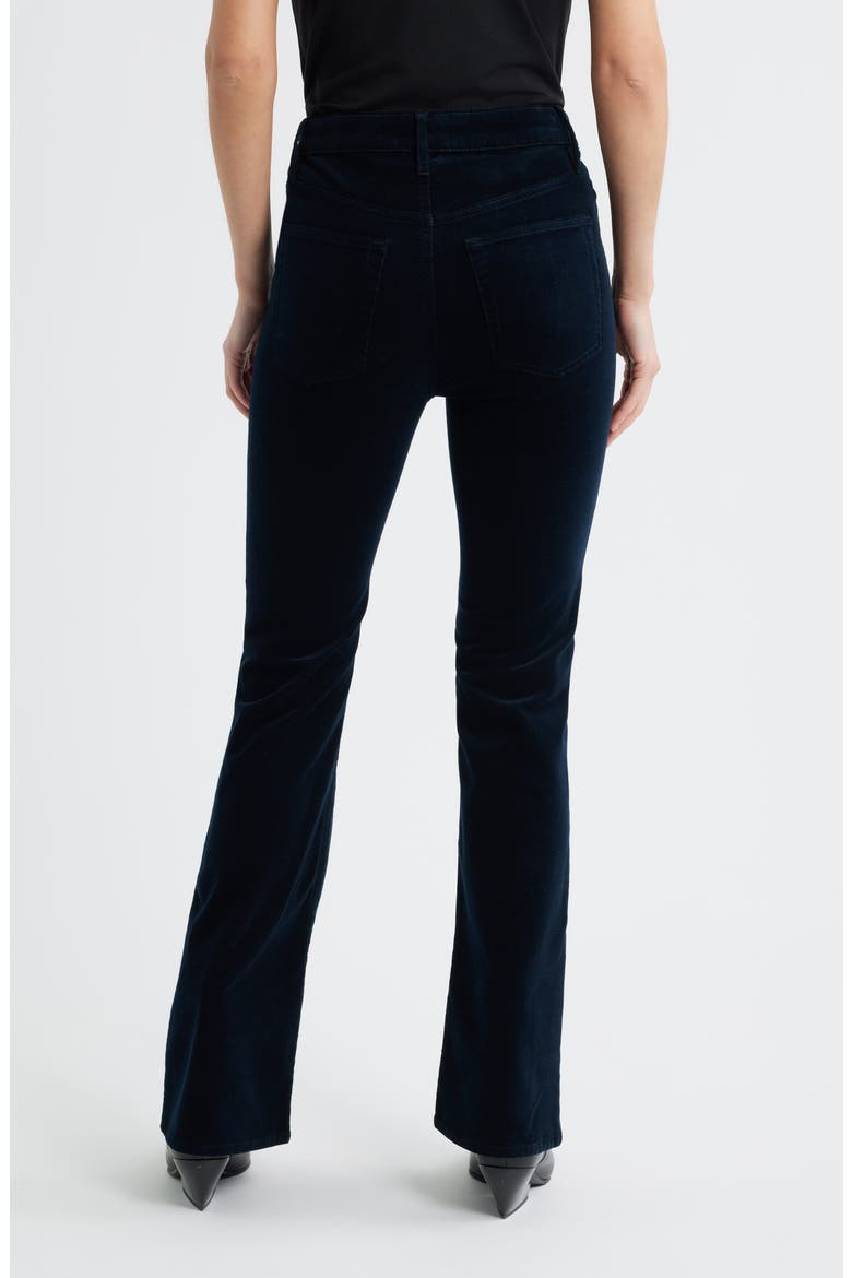 The Reboot High Waist Bootcut Corduroy Jeans, Alternate, color, NAVY
