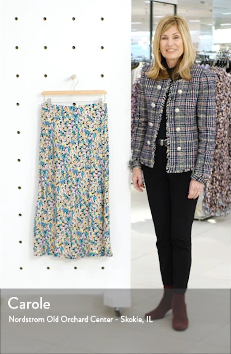 Print Midi Skirt, sales video thumbnail