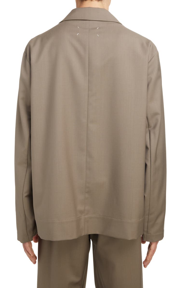 Maison Margiela Maison Margeila Wool & Mohair Jacket, Alternate, color, 