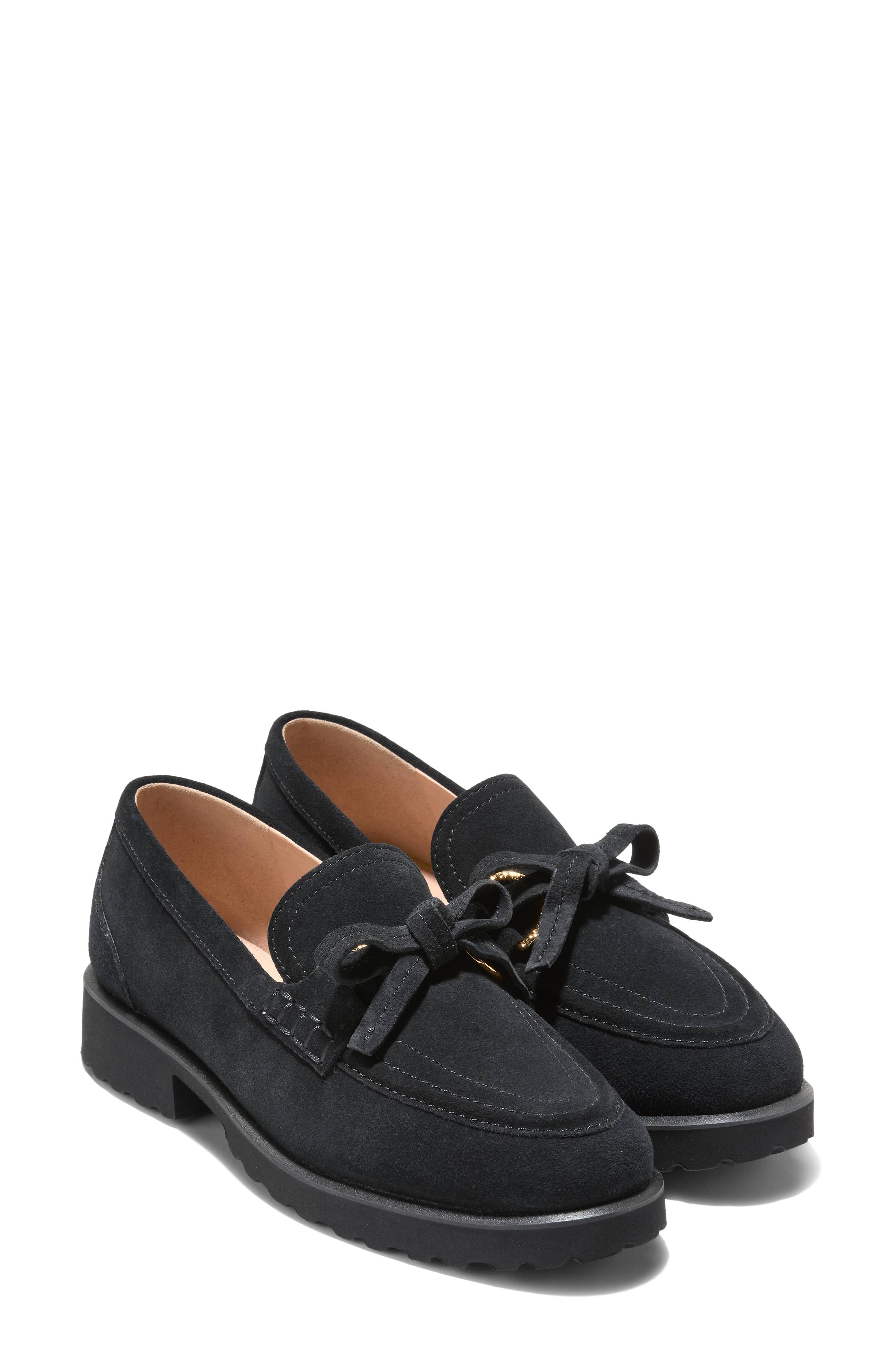 Gwendolyn Leather Bow Loafer