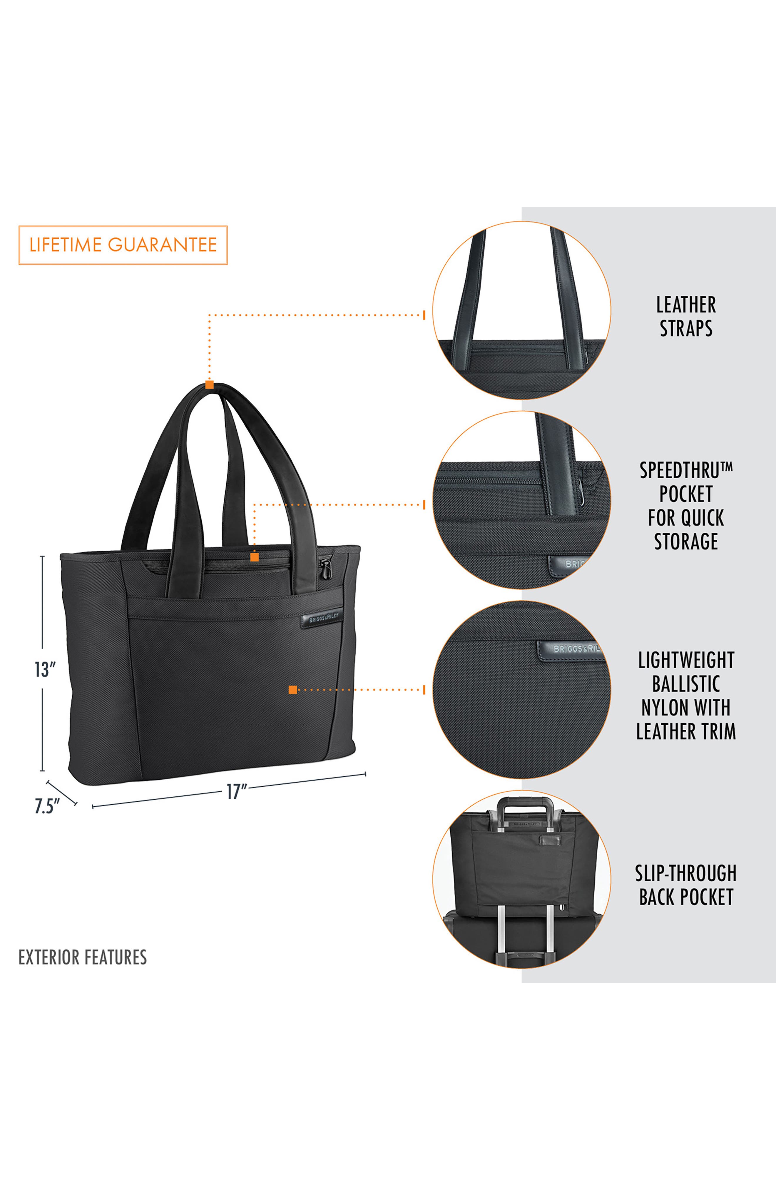 Briggs & Riley Baseline Large Shopping Tote, Alternate, color, 