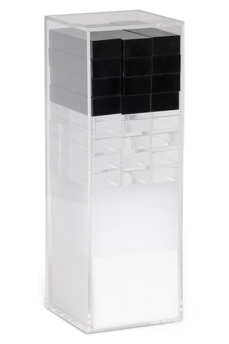 Acrylic Jenga, Alternate, color, CLEAR