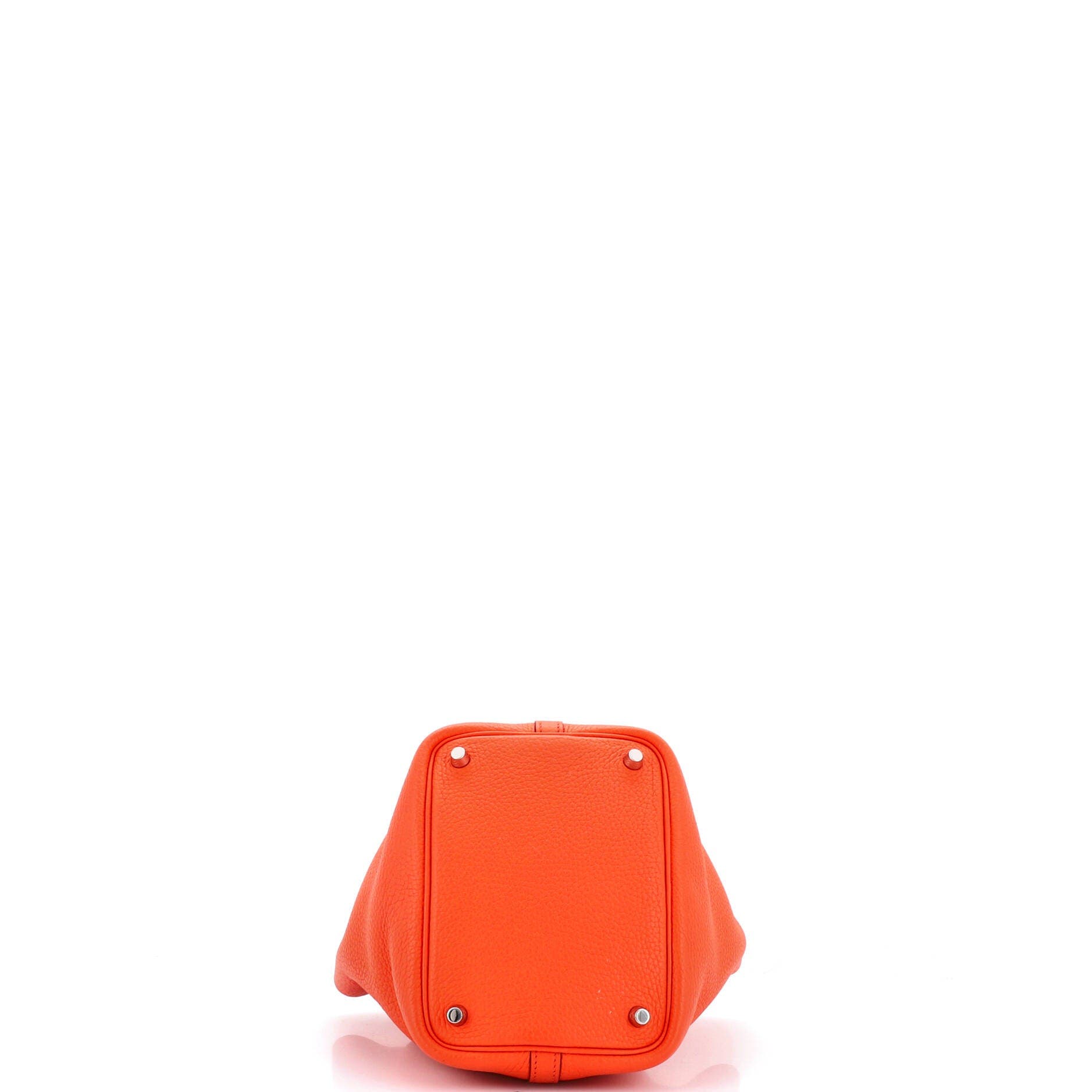 Picotin Lock Bag Clemence PM, Alternate, color, Orange Poppy