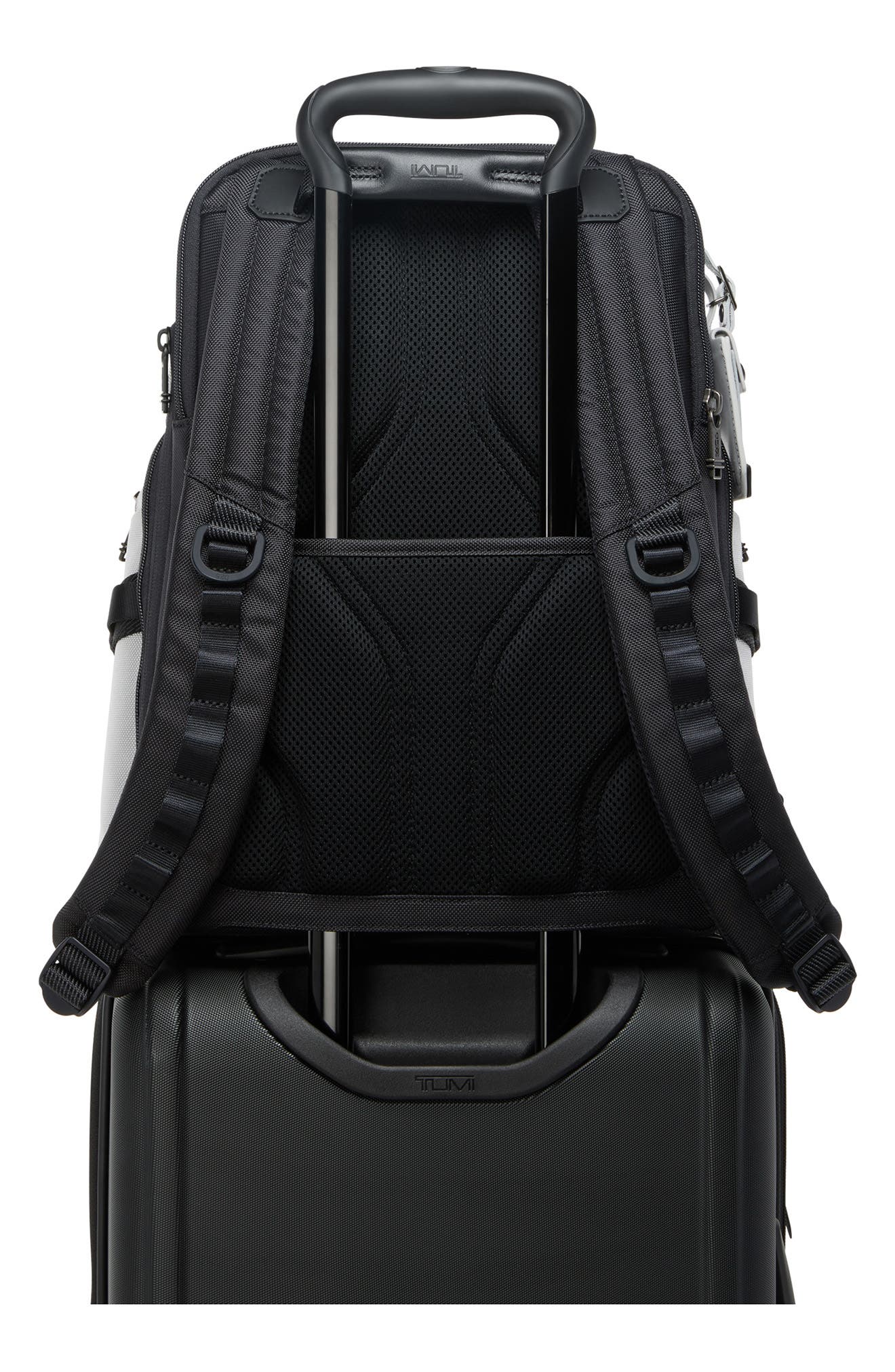 TUMI Navigation Backpack, Alternate, color, Pearl Grey Mesh