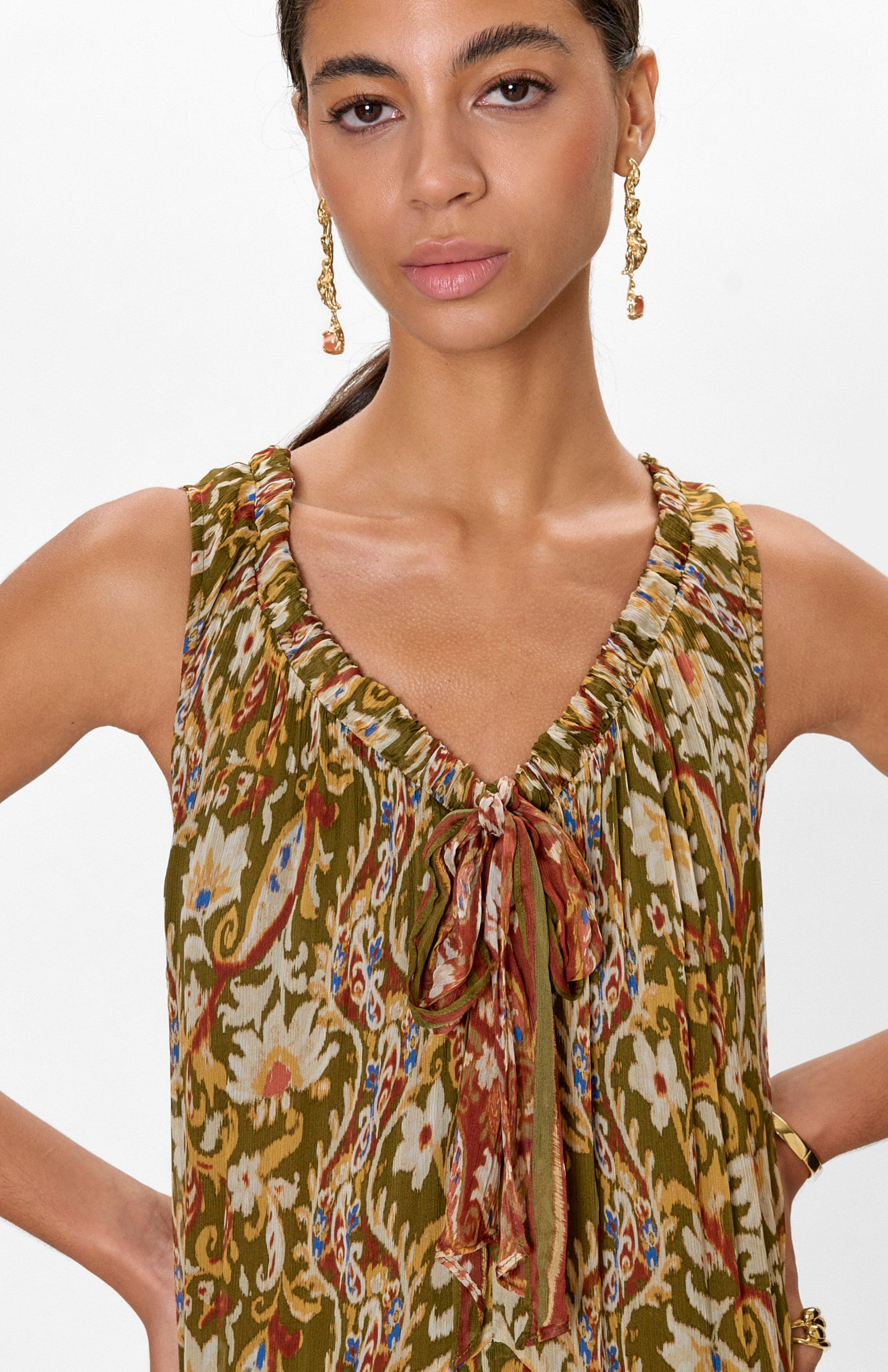 Isha Printed Dress - image 2