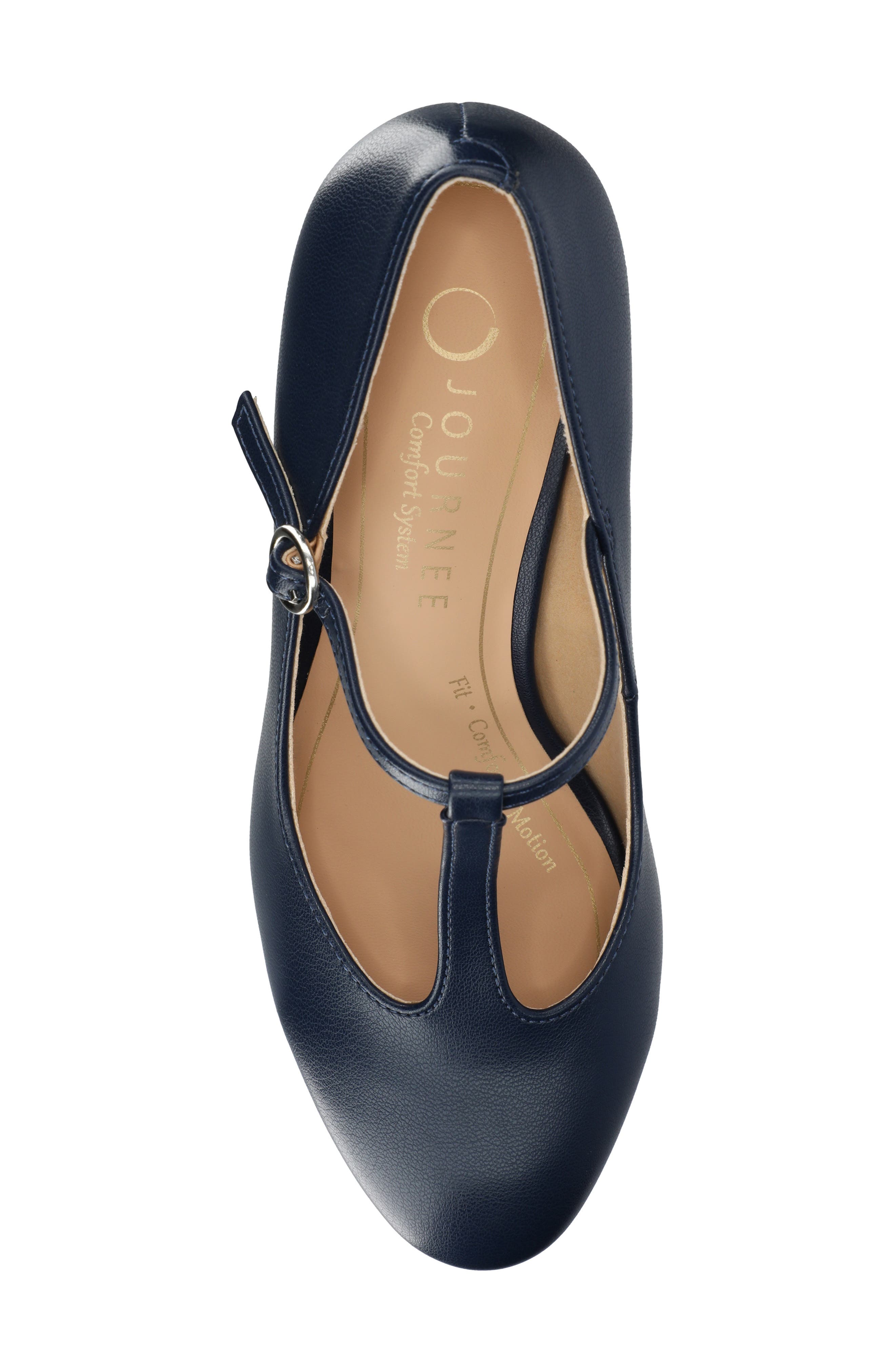 Talani T-Strap Pump, Alternate, color, NAVY