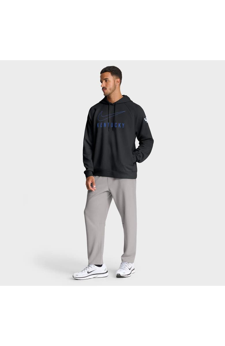 Nike Men's Nike Black Kentucky Wildcats Premium Raglan Performance Pullover Hoodie, Alternate, color, 