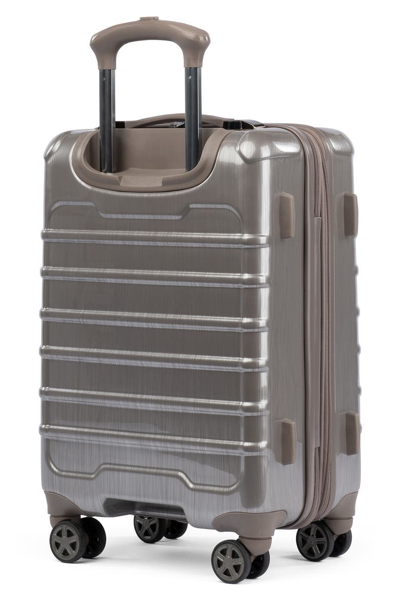 Rollmaster™ Lite 20" Expandable Carry-on Hardside Spinner Luggage, Alternate, color, CHAMPAGNE