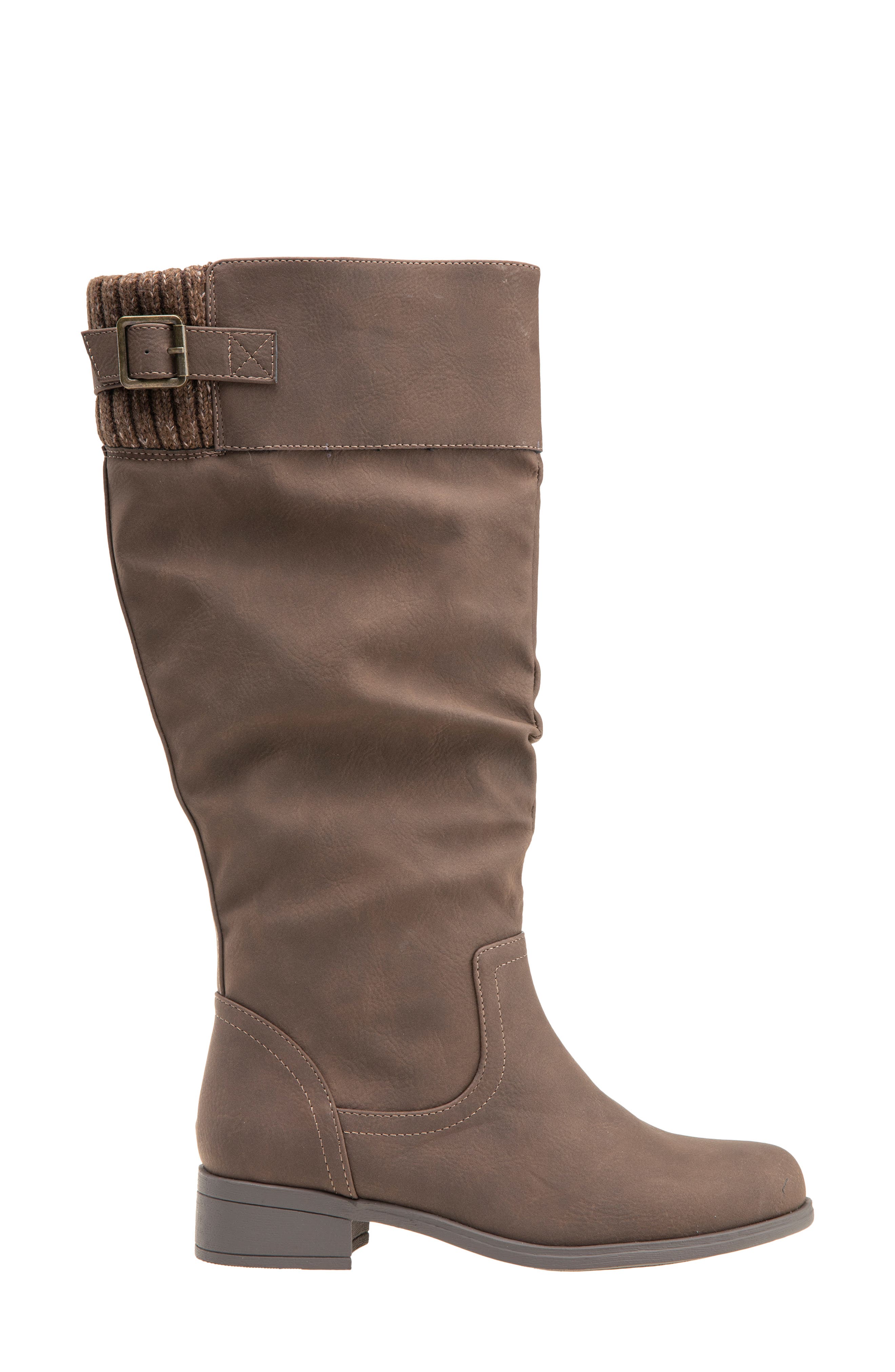 Monica Wide Calf Tall Boot, Alternate, color, DARK ESPRESSO