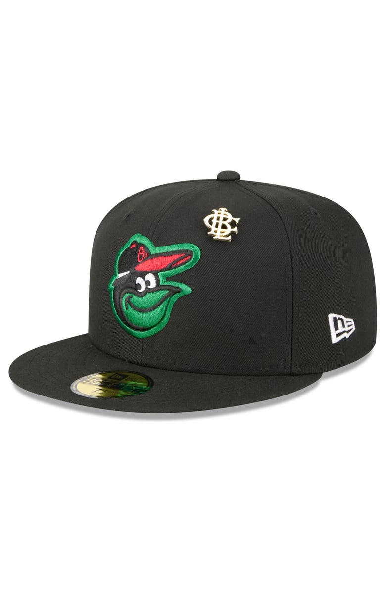 New Era Men's New Era Black Baltimore Orioles 2025 Big League Chew 59FIFTY Fitted Hat, Alternate, color,
