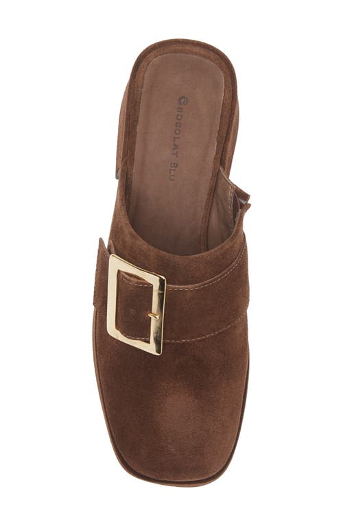 Chocolat Blu Haze Platform Mule In Brown