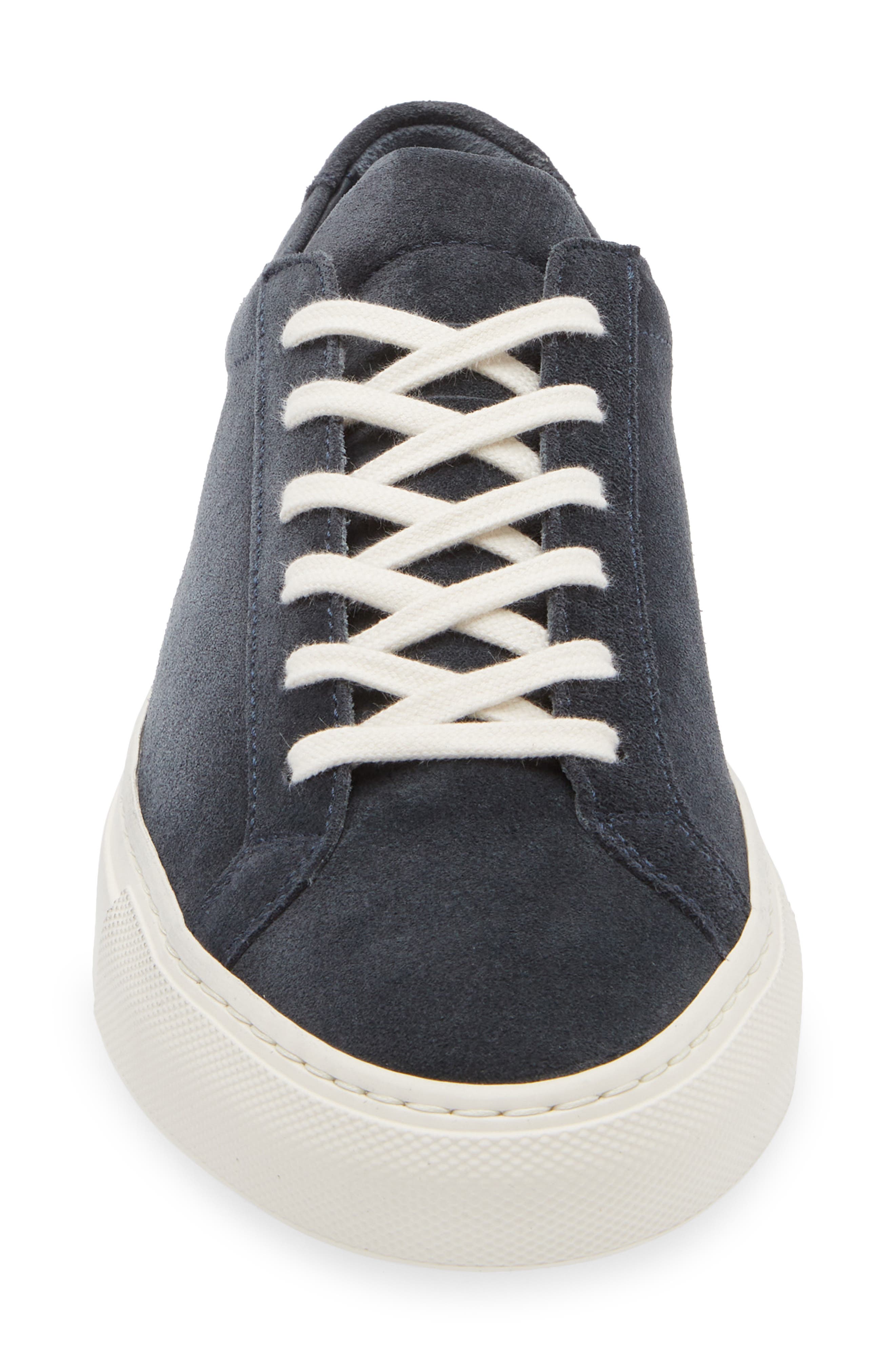 Achilles Suede Sneaker, Alternate, color, 4928 NAVY