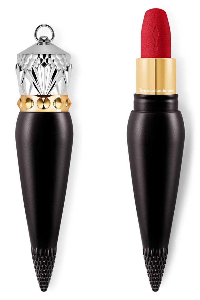 Rouge Louboutin Velvet Matte Lipstick, Main, color, RED DRAMADOUCE 005