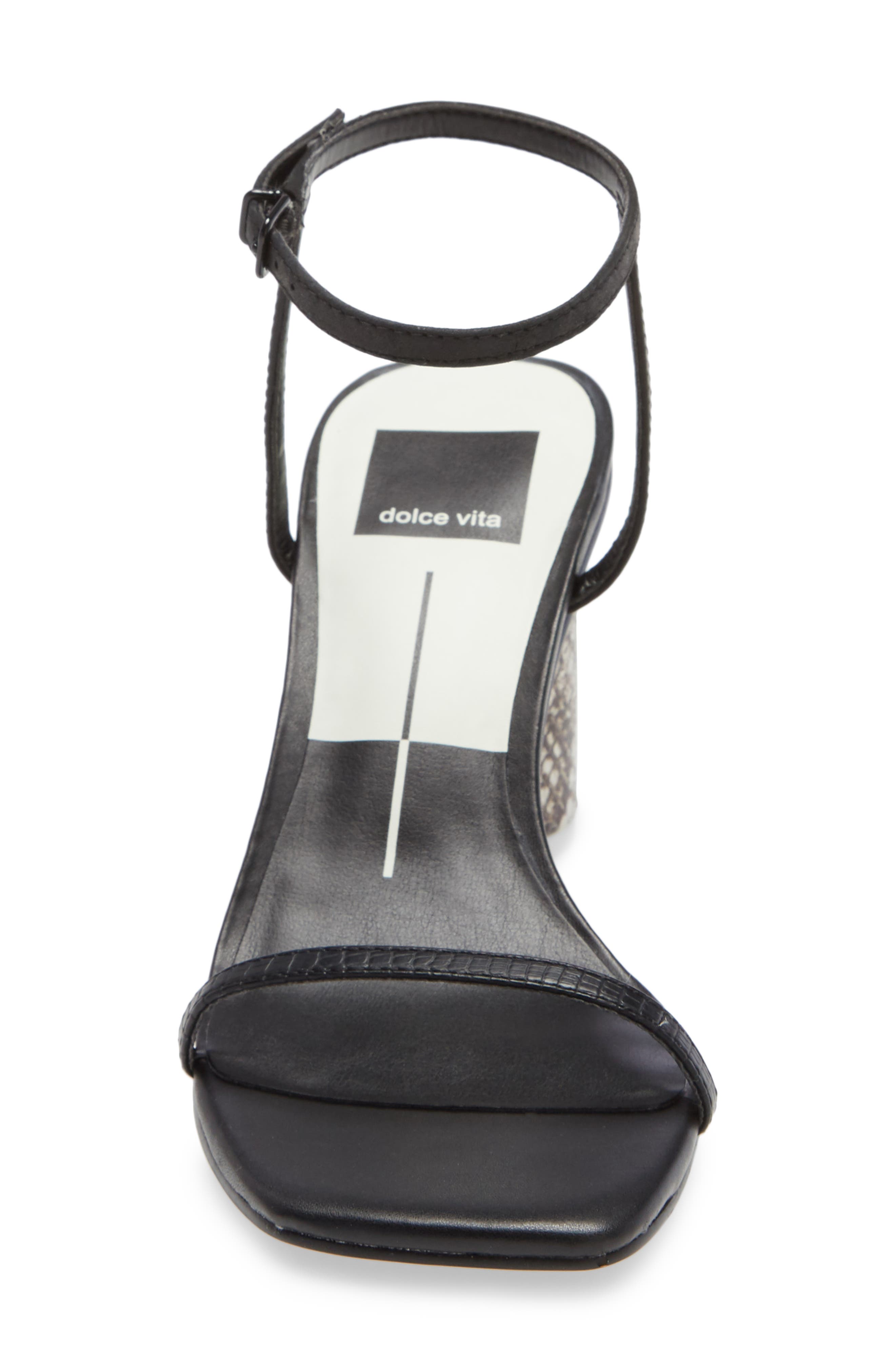 Dolce Vita Naomey Strappy Statement Heel Sandal, Alternate, color, 