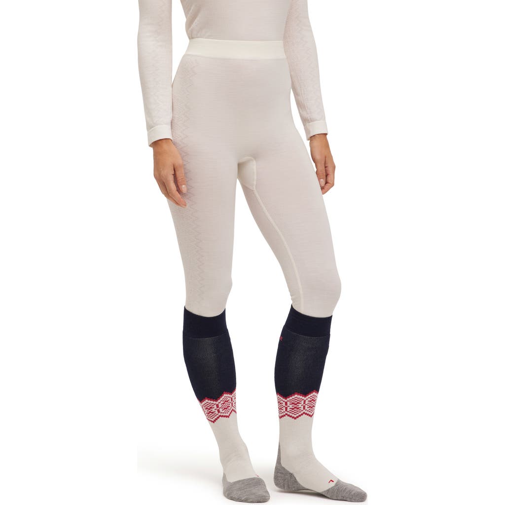 Falke Wool Tech Tights In Neutral