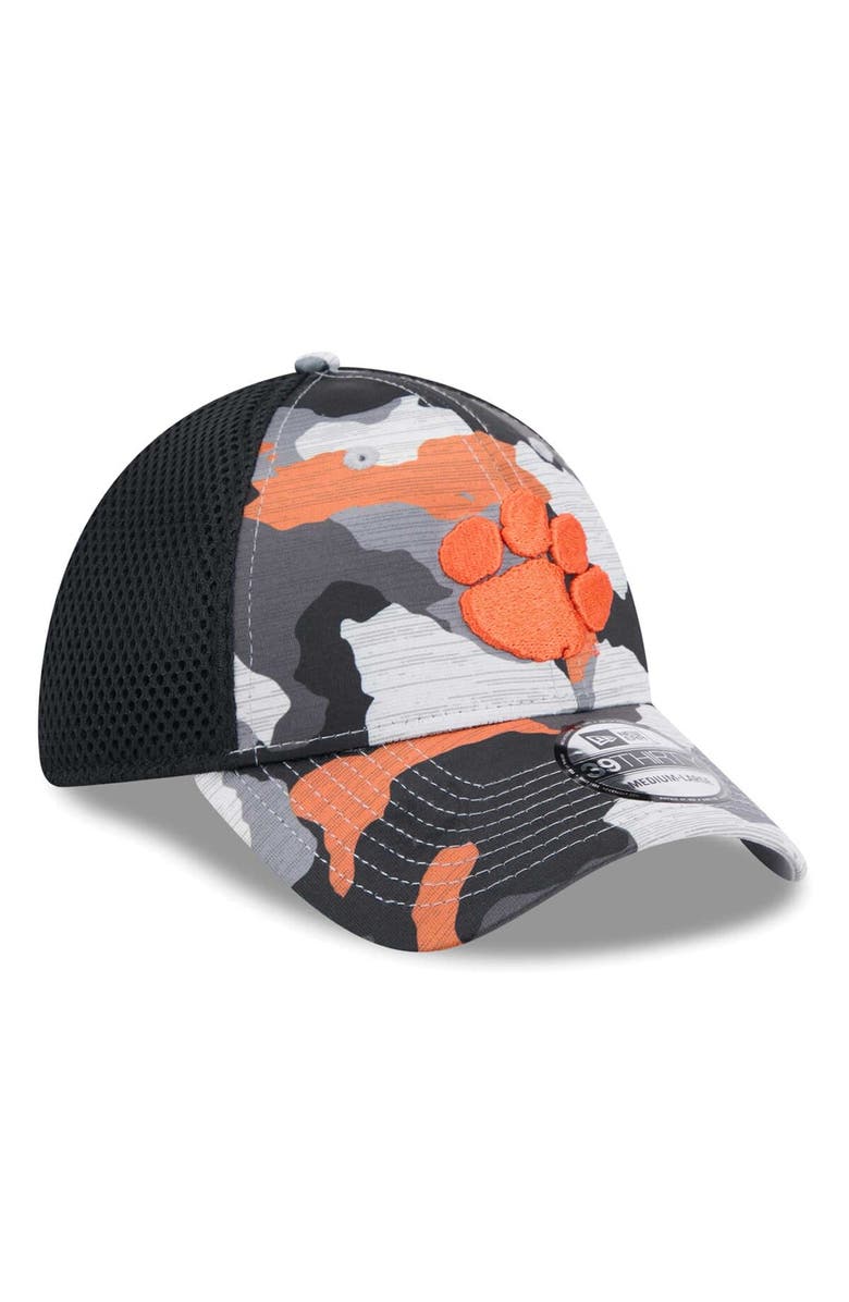 New Era Men's New Era Camo/Black Clemson Tigers Active 39THIRTY Flex Hat, Alternate, color,