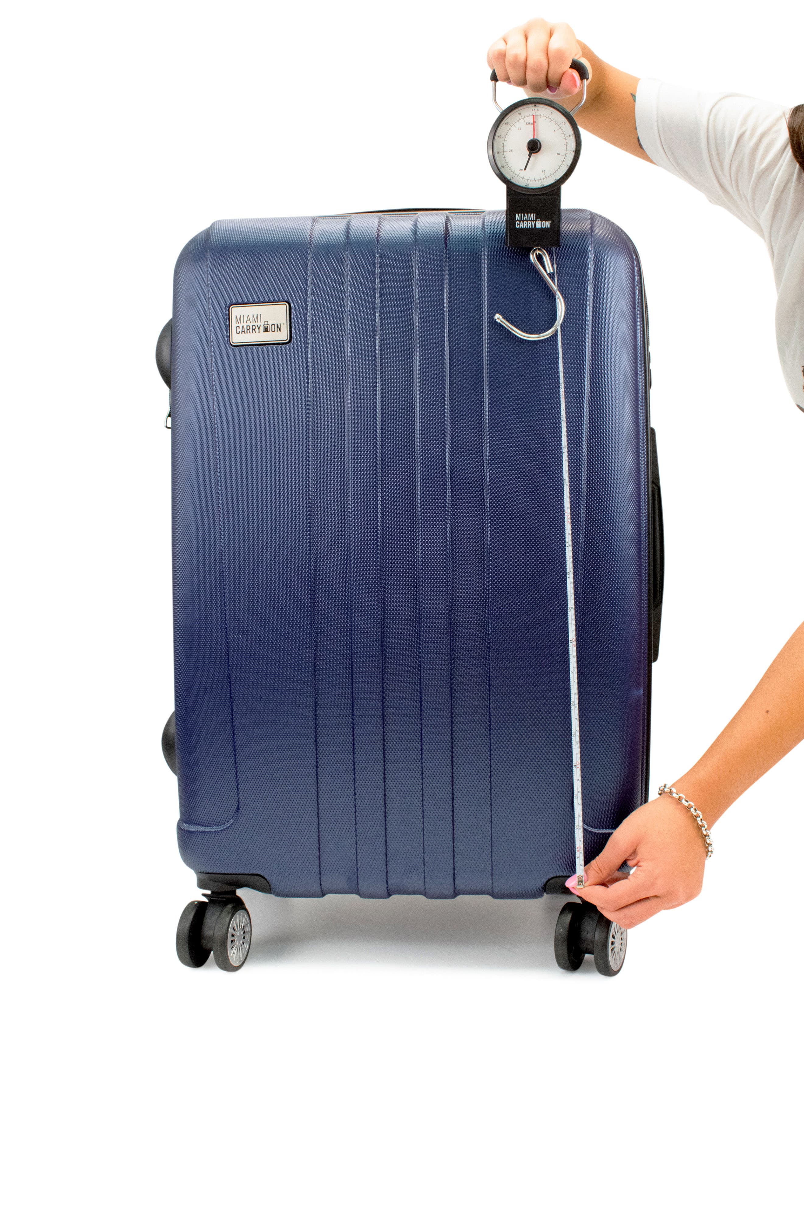 Miami Carry On Essential Organizational 8 Piece Travel Kit, Alternate, color, Black