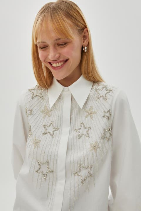 Piper Stone Embellished Shirt
