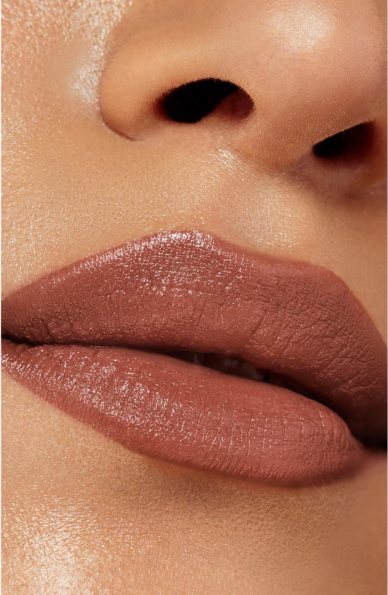 Sigma Beauty Infinity Point Lipstick, Alternate, color, Red Velvet - Deep Baked Red