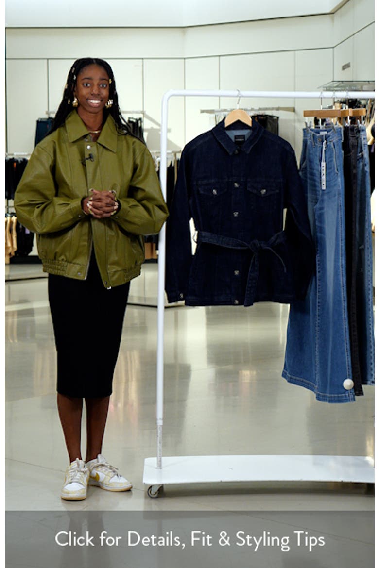 The Jane Denim Trench Coat video