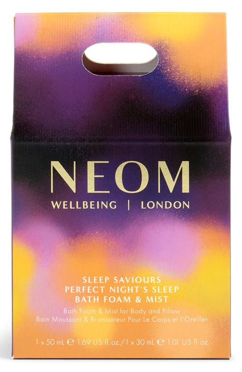 Neom Wellbeing Sleep Saviors Set $32 Value In Neutral