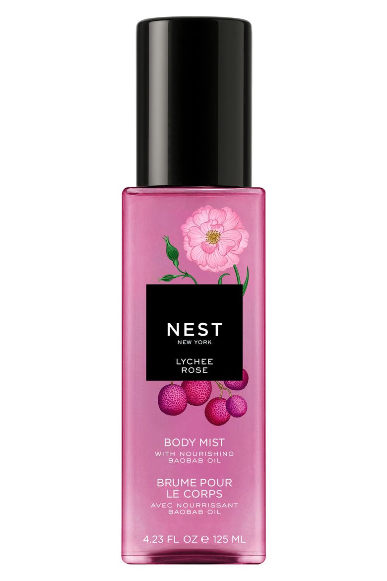 Lychee Rose Fragrance Mist, Main, color, NO COLOR