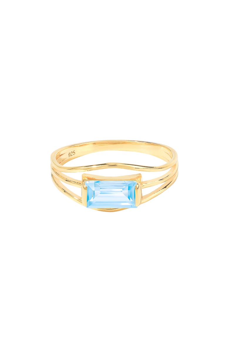 YS GEMS Semiprecious Stone Ring, Alternate, color, Blue