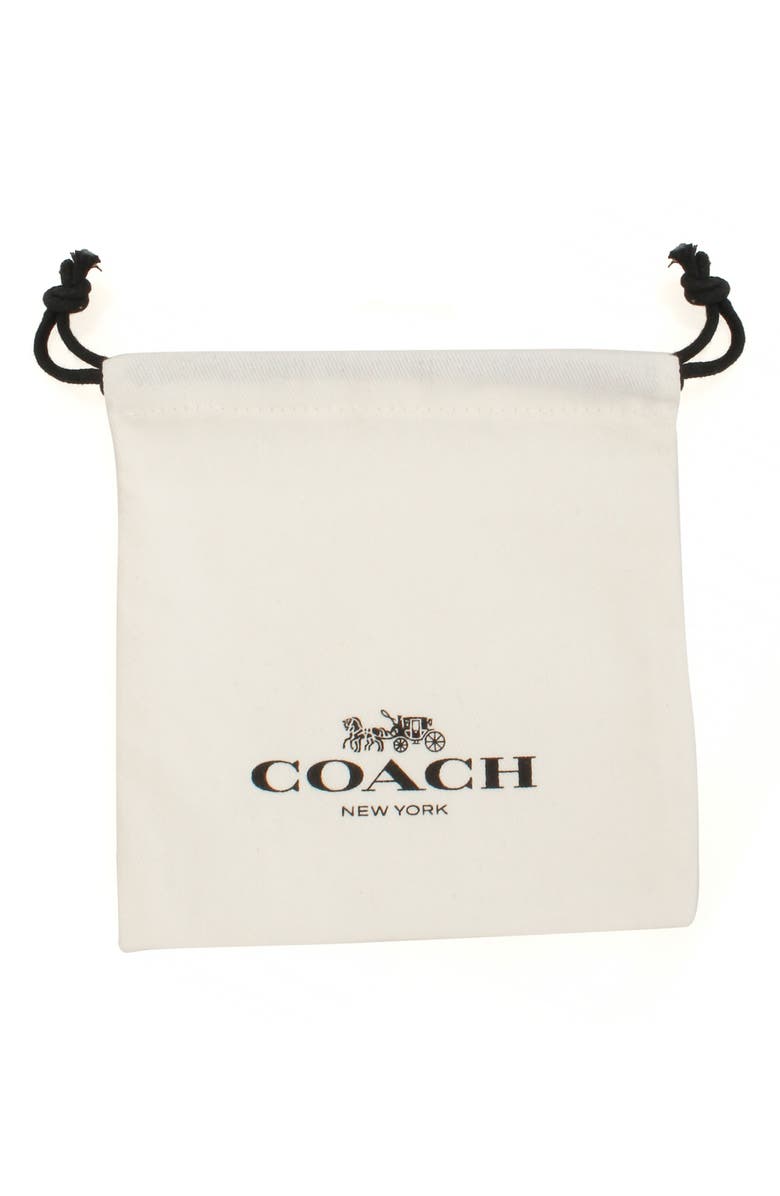 COACH Enamel Hinge Bracelet, Alternate, color, 