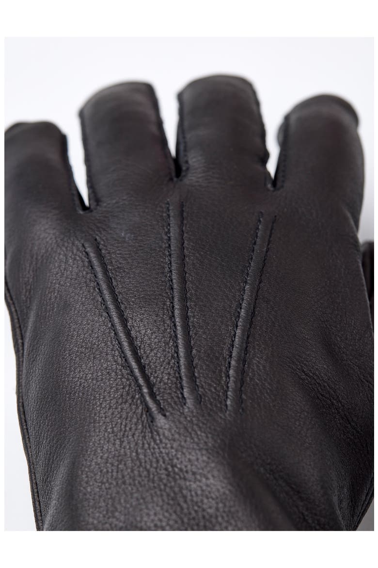 Andrew Leather Gloves, Alternate, color, BLACK