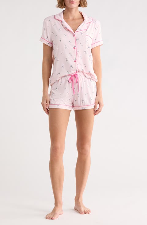 Dixie Martini Print Shorts Pajama